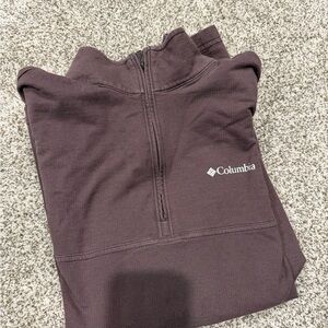 Men's Columbia Quarter-Zip Pullover Size S